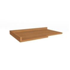 Tampo para Balcão Cozinha Canto Reto Ciela E611 98cm Canela - Kappesberg