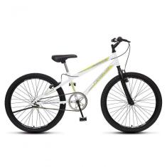 Bicicleta Force 1 Aro 24 Sem Marchas Freios V-brake Branco