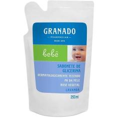 Refil Sabonete Glicerina Bebe Lavanda, Granado, Lilas, 250Ml, 1, 250ml