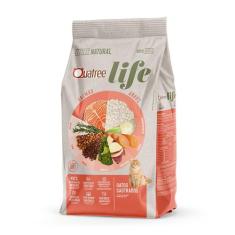 Ração Quatree Life Gatos Castrados Salmão e Arroz 3Kg