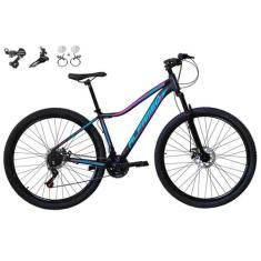 Bicicleta Feminina Aro 29 Alfameq Pandora 21v Câmbios Shimano Freio a 