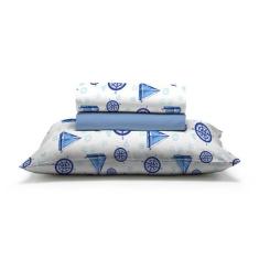 Jogo de Cama Infantil Solteiro 3 peças algodão antialérgico - Fiori