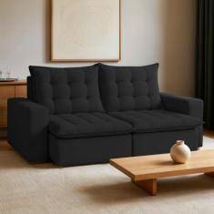 Sofá Retrátil e Reclinável 2 Lugares 196cm Veneza - Kasacomigo Estofad