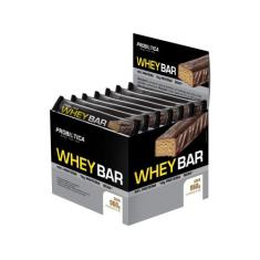 Barra de Proteína Probiótica Whey Bar Coco - Ligth 24 Unidades 40g Cad