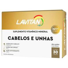 Lavitan Suplemento Vitamínico Para Cabelos E Unhas 30 Capsulas - Cimed