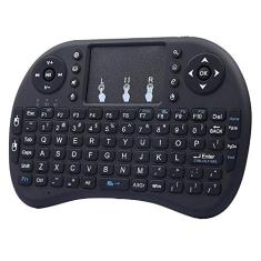 Mini Teclado Keyboard Sem Fio Wireless Iluminado Luz Led