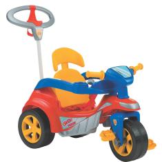 Carrinho De Passeio Ou Pedal Triciclo Baby Trike Evolution - Biemme Vermelho