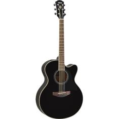 Violão Eletroacústico Aço CPX600 Preto YAMAHA