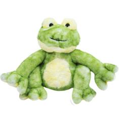 Sapo De Pelúcia Verde Sentado 28Cm