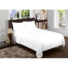 Jogo Lençol Solteiro King 4 Peças 2,03X0,96X35Cm 180 Fios - Mtr Enxova