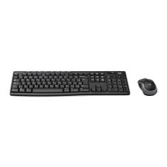 Combo Teclado e Mouse sem fio Logitech MK270 com Teclas de Mídia de Fácil Acesso, Conexão USB, Pilhas Inclusas e Layout ABNT2