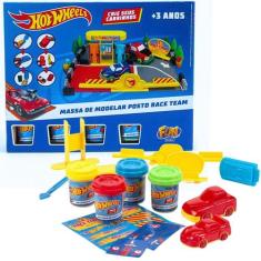 Massinha de Modelar da Hot Wheels Posto Race Team - F0138-2 Fun