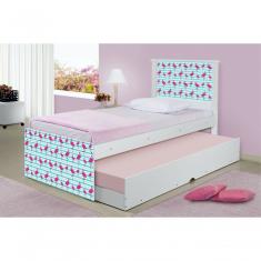 Cama Bicama Juvenil Flamingo