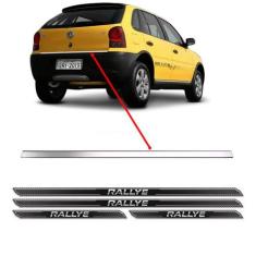 Friso Porta-malas Gol G4 Rallye + Kit Soleira Protetora - SPORTINOX, P