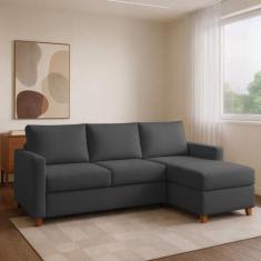 Sofá 3 Lugares com Chaise Moov Yescasa