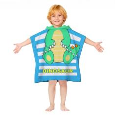 growell Toalhas de praia infantis com capuz - Toalha de banho infantil para meninas e meninos para crianças de 1 a 6 anos, toalhas de piscina de secagem rápida, leve e macia, toalha poncho de