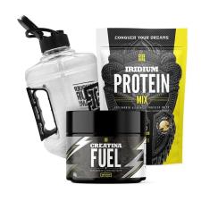 Kit Whey Protein Mix + Creatina Monohidratada Fuel 150g + Galão 1,5L-Unissex