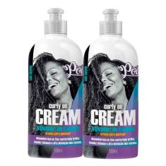 Kit 2 Creme para Pentear Soul Power Curly On Cream Ativador de Cachos 