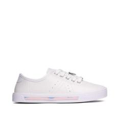 Tênis Infantil Molekinha com Charms Branco-Feminino