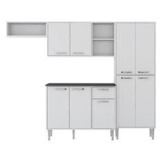 Armário De Cozinha Compacta Xangai Multimóveis V2840 Branco Branco
