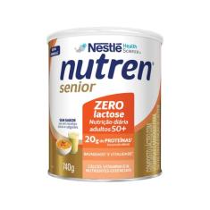 Complemento Alimentar Nutren Senior Sem Sabor Zero Lactose 740g, 740g,