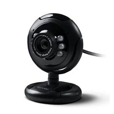 Webcam Standard 480p 30Fps Led Noturno c/Botão Snapshot Microfone Conexão Usb Preto - WC045