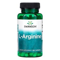 L-Arginina 500mg Swanson 100 Capsulas Importado