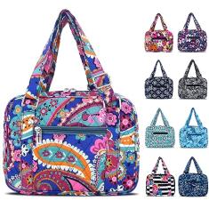 Lost Deer Capa da Bíblia para mulheres com alças ajustáveis, bolsa de estudo grande para carregar a Bíblia com bolso com zíper, 25 x 18 x 7 cm