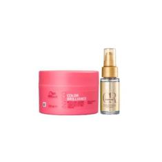Kit Wella Brilliance Máscara 150ml e Oil Reflections 30ml - Wella Prof
