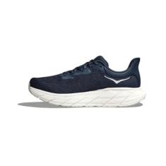 HOKA Tênis masculino Arahi 7, Espaço exterior/branco, 44