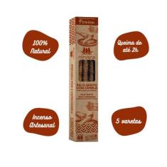 Incenso Natural Nirvana Premium - Palo Santo com Canela