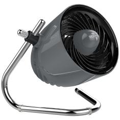 Ventilador Eixo Pivotante com 3 Velocidades, 110V 18W,  VORNADO CR1 0281 85, Cinza escuro