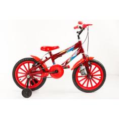 Bicicleta Infantil masculina aro 16 com acessórios - VTC BIKES