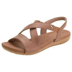 Sandália Feminina Salto Baixo Usaflex - R1804-Feminino