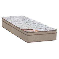 Colchão Solteiro Molas Bonnel Sleep Revolution Euro Pillow D23 88x188x27cm Bege Colchões Castor