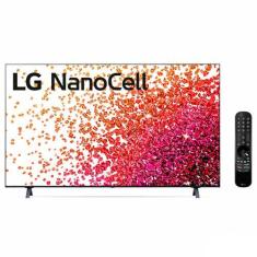 Smart TV 4K LG NanoCell 50 com Inteligência Artificial, ThinQ AI, Smart Magic e Wi-Fi - 50NANO75