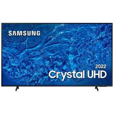 Smart TV Samsung Crystal UHD 4K BU8000 50 com Tela sem Limites, Alexa Built In e Wi-Fi - UN50BU8000GXZD