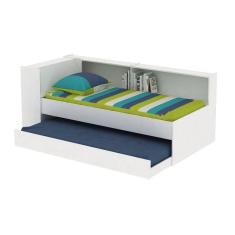 Bicama Solteiro com Baú e Estante Sushi Fellicci