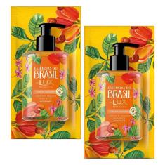 Kit 2 Refis Sabonete Líquido Lux Essências do Brasil Vitória Régia 240ml cada