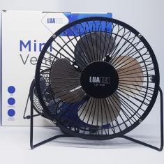 Mini Ventilador USB de Mesa 5v Silencioso Angulo Ajustável - LS-906