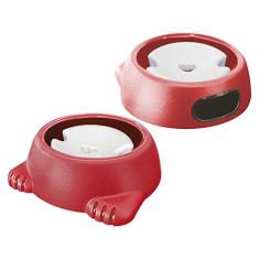 BEBEDOURO PLAST. GLAMOUR PELOS LONGOS N3-1000 ML (VERMELHO)