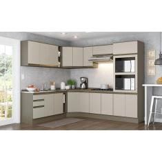 Cozinha Modulada Conect com 19 Peças Duna/Cristal - Henn