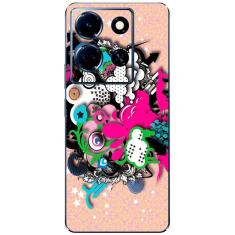 Capa Adesivo Skin104 Verso Para Infinix Note 30 5G