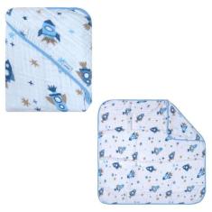 Toalha De Banho Bebê Toalha Fralda Soft Com Capuz Menina/o - Baby Soft