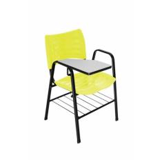 Cadeira Iso com Braço Linha Polipropileno Iso Universitária - Design O