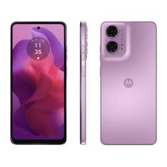 Smartphone Motorola Moto G24 128GB Rosa 4GB + 4GB RAM Boost 6,6" Câm. 