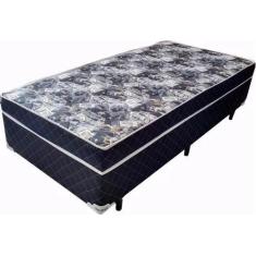 Cama Box Mais Colchão Conjugada Para Hostel  - MOVEIS VITORINO