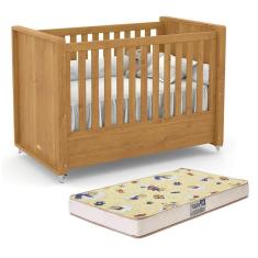 Berço Americano Tutto New Freijó E Colchão Supreme - Matic Móveis Freijó