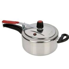 Panela De Pressão 3 Lts Alumine Polida Alegrete Prata