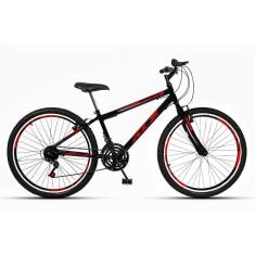 Bicicleta Aro 26 KLS Sport Gold Rebaixado V-Brake Mtb 21V-Unissex